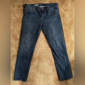 Kut from the Kloth Dark Blue Catherine Boyfriend Jeans